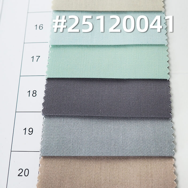 Stretch T/C Twill Fabric | 160g/m2 Lightweight Poly-Cotton Weave | For Uniforms & Work Shirts