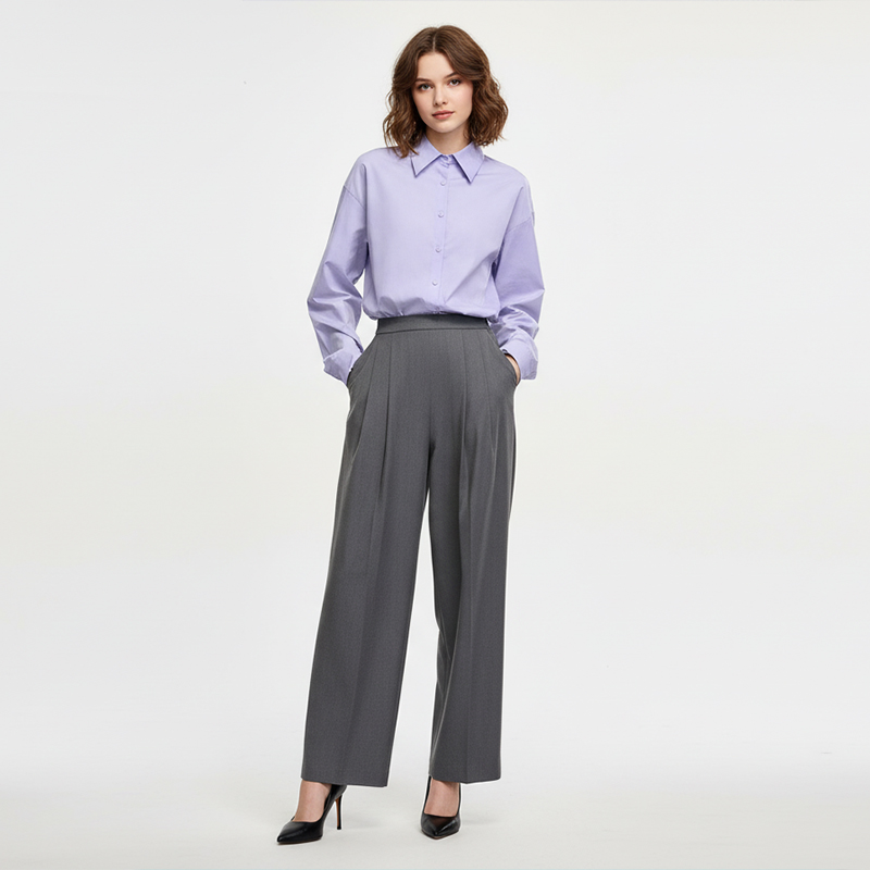 Stretch Cotton Nylon Poplin Fabric | 115g/m2 Lightweight Plain Weave | For Shirting, Uniforms & Dresses