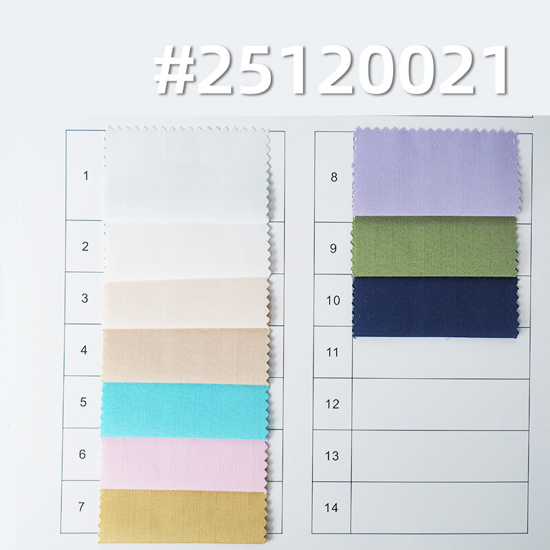 Stretch Bamboo Blend Herringbone Fabric | 145g/m2 Lightweight Woven Textile | For Premium Shirts, Skirts & Uniforms