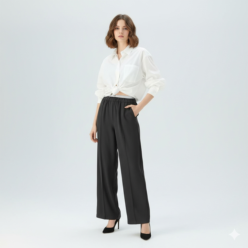 Stretch Cotton Nylon Poplin Fabric | 110g/m2 Ultra-lightweight Plain Weave | For Shirting, Blouses & Dresses