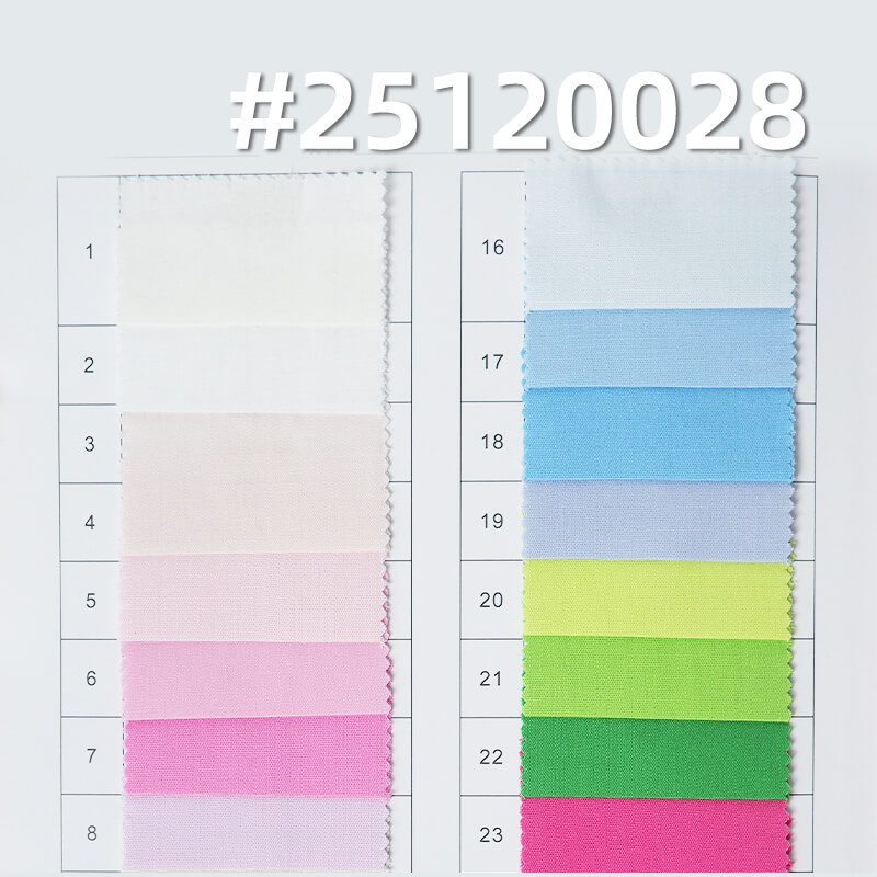 Stretch Cotton Poplin Fabric | 130g/m2 Lightweight Plain Weave | For Shirting, Blouses & Corporate Wear