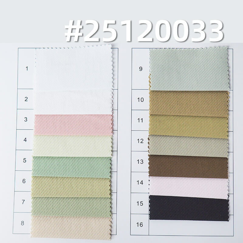 Stretch Cotton Nylon Cavalry Twill | 120g/m2 Lightweight Woven Textile | For Premium Shirts, Skirts & Uniforms