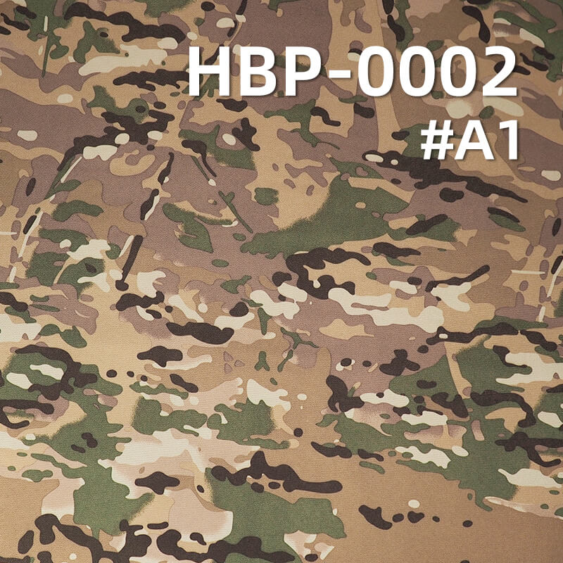 900D*600D Polyester Oxford | 370g/m2 Heavy-Duty Camouflage Print | PVC Coated & Waterproof | For Backpacks & Luggage