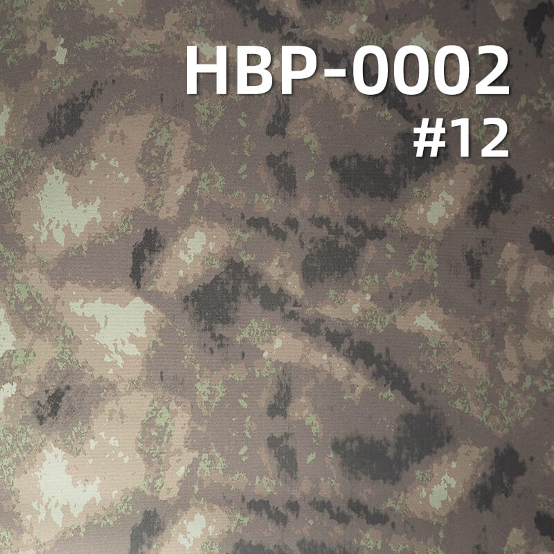 900D*600D Polyester Oxford | 370g/m2 Heavy-Duty Camouflage Print | PVC Coated & Waterproof | For Backpacks & Luggage