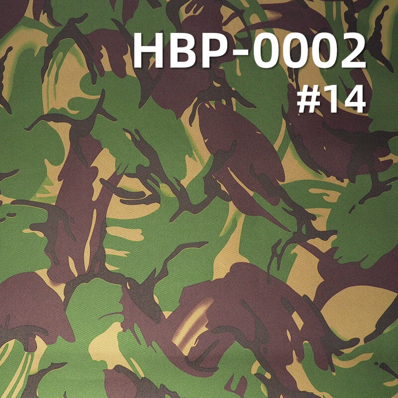 900D*600D Polyester Oxford | 370g/m2 Heavy-Duty Camouflage Print | PVC Coated & Waterproof | For Backpacks & Luggage
