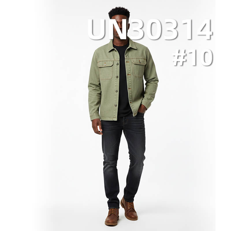 Double-Warp Single-Weft Canvas | 274g/m² All-Cotton Slub Dyed Fabric | Fabric for Workwear Pants and Casual Jackets