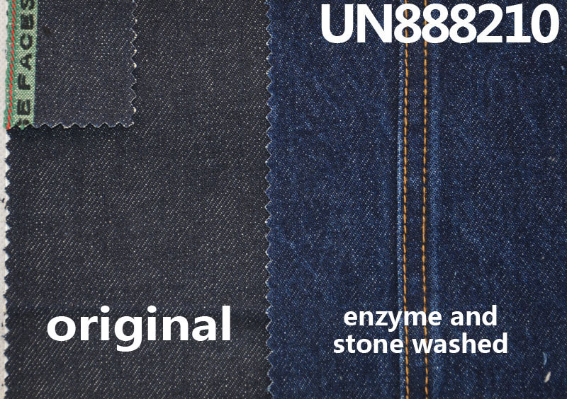 100% Cotton Selvedge Denim | 13.5 oz Twill Selvedge Denim | Autumn/Winter Heavyweight |Jeans, Jackets, Outerwear Fabric